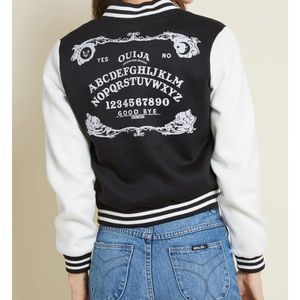 Ouija board bomber jacket